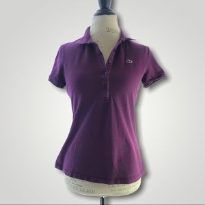 Lacoste Collared Short Sleeve